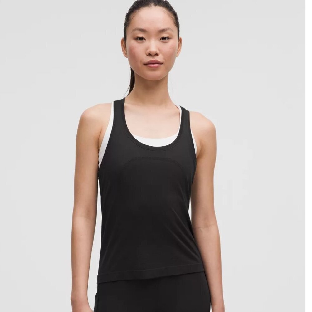 Lululemon Swiftly Tech Racerback Tank Top 2.0 *Race Length - 10 Black